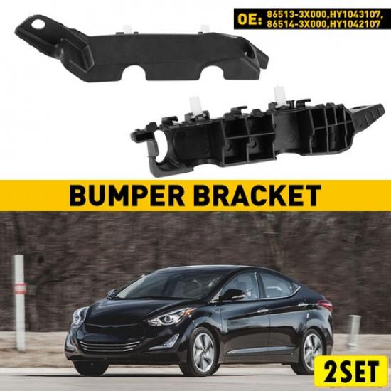 Front Bumper Brackets for 2011 2012 2013 2014 Hyundai 2015 Elantra Sedan 4PCS
