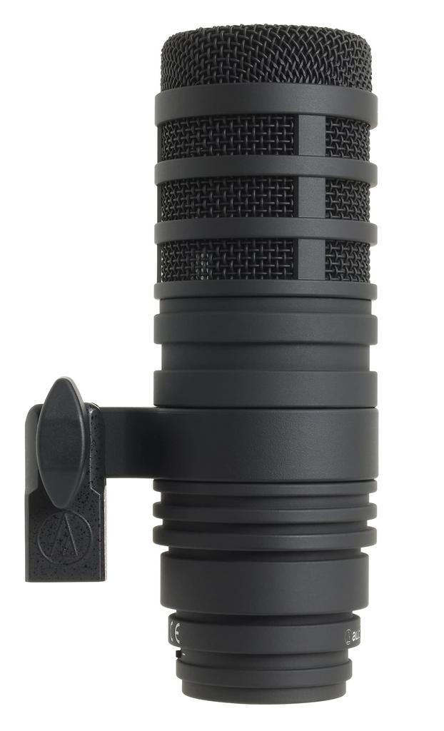 BP40 Dynamic XLR Large for and Black Audio-Technica Microphone, Supercardioid, Diaphragm, DTM, Streaming, Recording, Narration, Podcasts, Audiobooks,