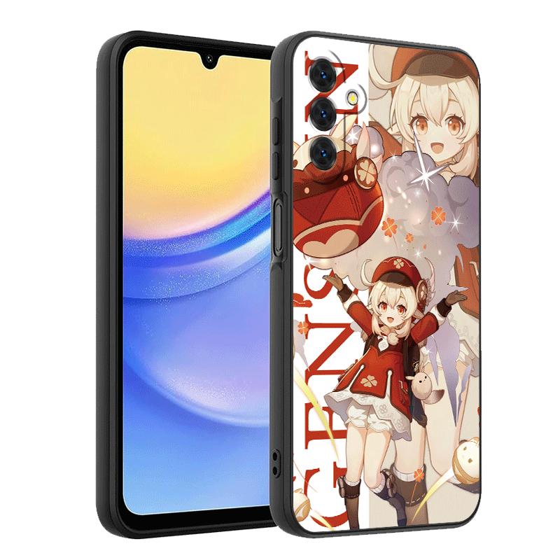 Genshin Impact Anime Soft Phone Case for Samsung A17 A37 A57 A16 A26 A36 A56 A15 A25 A35 A55 A14 A24 A34 A54 A13 A23 A33 A53 A52