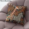 Boho African Safari Animal Pillow Covers Pattern Cushion Cover Suitable for Sofa Bedroom Car Pillow Cover