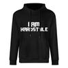 I Am Hardstyle by Canvas T Shirt Men Printing Tee Shirt O Neck Solid Color Fitness Breathable Spring Autumn Cool Tshirt