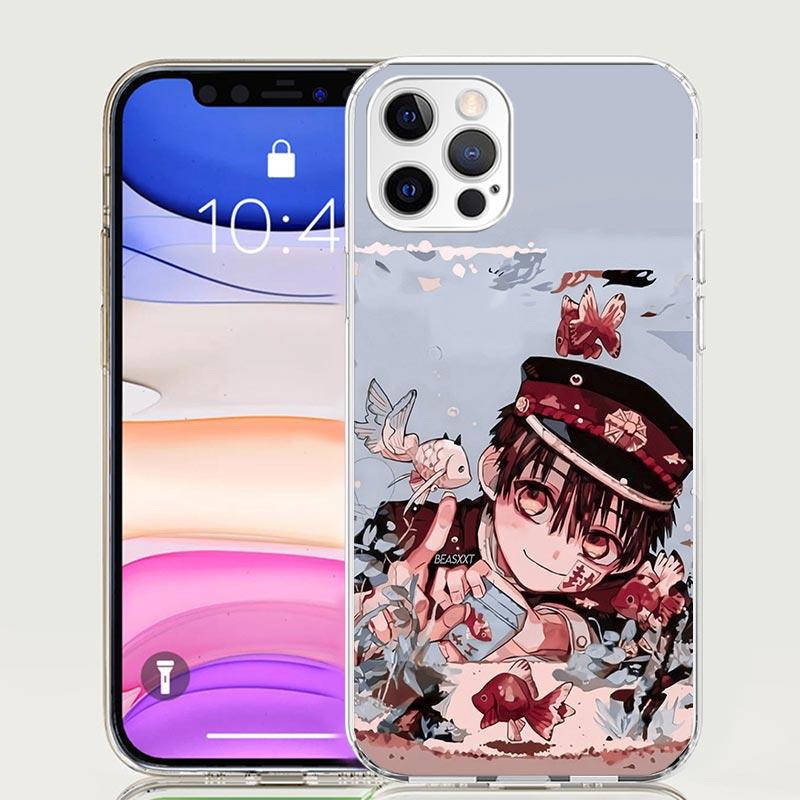 Toilet Bound Hanako Kun Anime Case Phone Cover for Apple iphone 16 15 14 13 12 Mini 11 Pro Max 16E X XS XR 7 Plus 8 + SE 2020 Tr