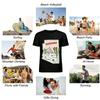 Arizona Desert Landscape Print Casual Short Sleeve T-Shirt Pure cotton T-shirt