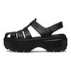 Crocs Sandales Fisherman Stomp 'Noir' Femme 209938-001