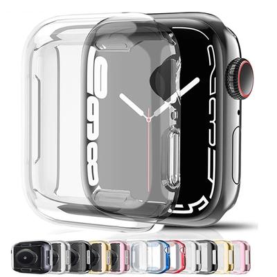 Cover For Apple Watch Case 44mm 40mm 45mm 41mm 42mm 38mm Iwatch Screen Protector Silicone Bumper Apple Watch Series 3 6 Se 7 8 9