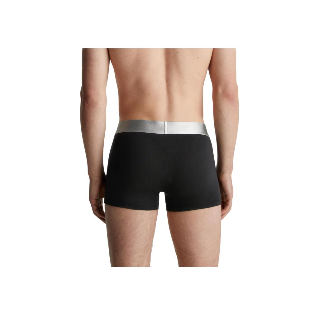 Calvin Klein Printed Letter Elastic Waist Boxer Briefs 3-Pack Men underwear Black 000NB3130A-GID