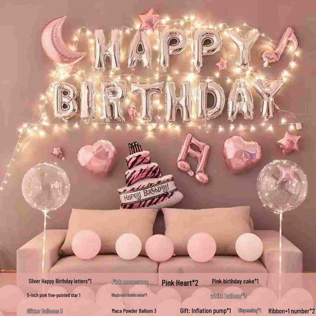18th Birthday Party Decoration Set - Balloons & Backdrop for Boys and Girls