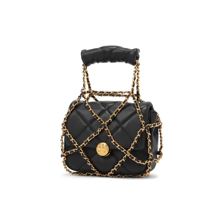 CHARLES&KEITH Leather Charles Keith Bag , Small Square Bag , Shoulder Bag , Crossbody Bag , Handbag Small Women's (Unisex) Handbags