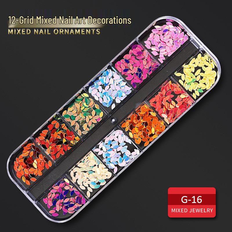 60 Nail Art Accessories: Rhinestones, Pearls, Rivets & Alloy Designs
