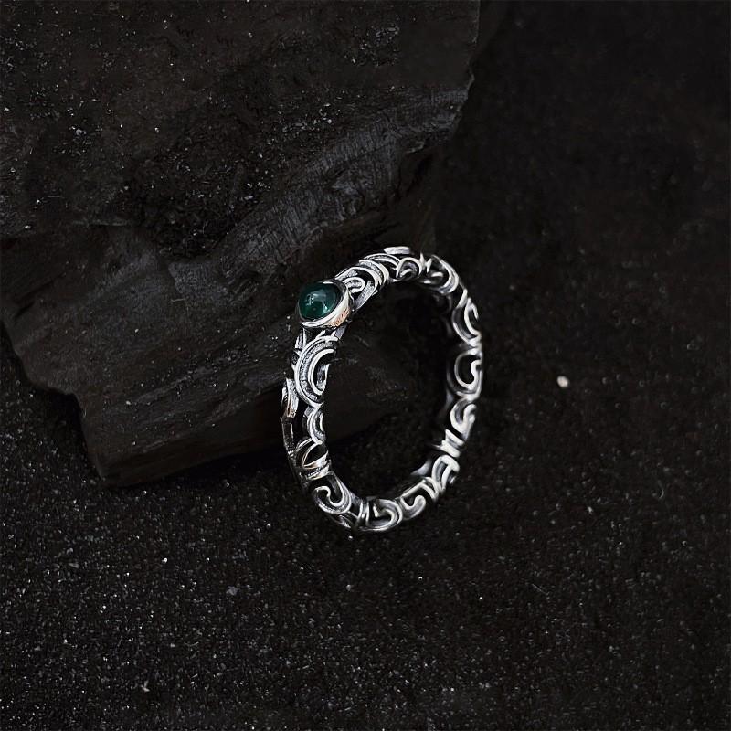 S925 Premium Silver Zodiac Dragon Ring For Women With Stylish Open Design Ideal For Daily Wear