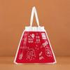 50piece Catering Plastic Tote Bags With Drawstring Pull Catering Takeaway Packaging Bags Lunch Fruit Packaging Plastic Bags