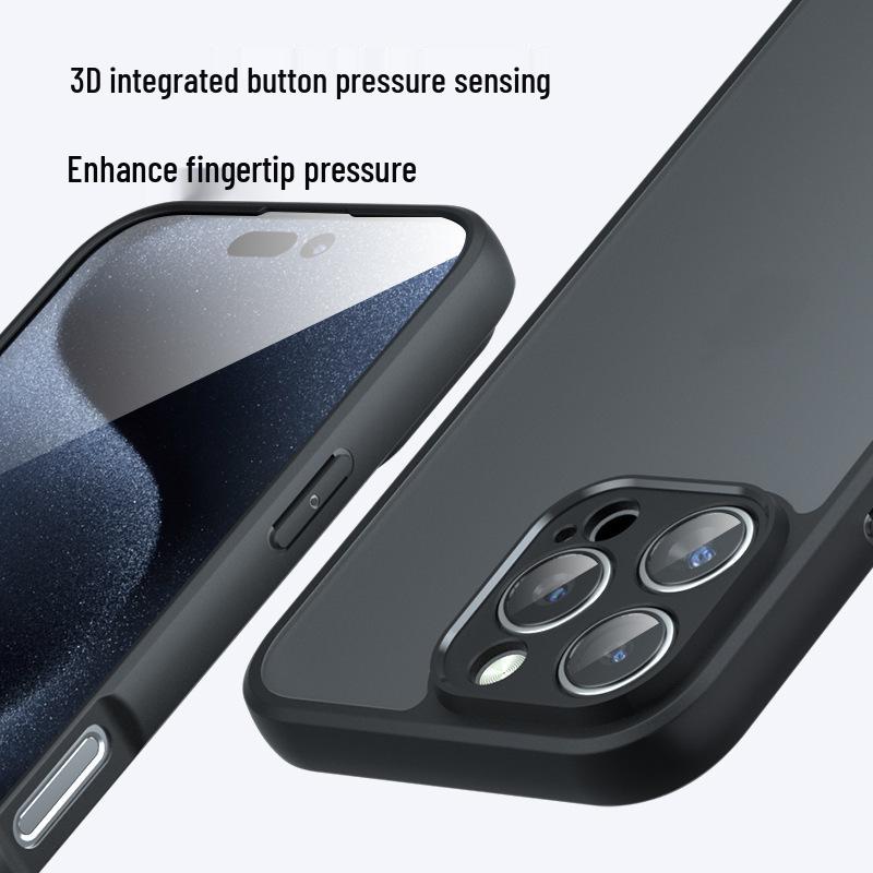 Apple 16E Frosted Airbag Armor Case for iPhone 17 Pro Max