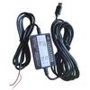 Car DVR Power Adapter Charger Type-C Dash Cam Hardwiring Kit with Fuse Box Low Voltage Protection for Auto Vehicles