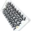 Effect Wispies Fluffy Long Natural False Eyelashes 25MM Lashes 4D Mink Eye Lash Extension
