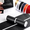 4Pcs Car Door Carbon Fiber Sill Scuff Plate Decoration Sticker For Volkswagen GTI Golf Caddy Passat CC Lavida Sagitar Scirocco CWT1