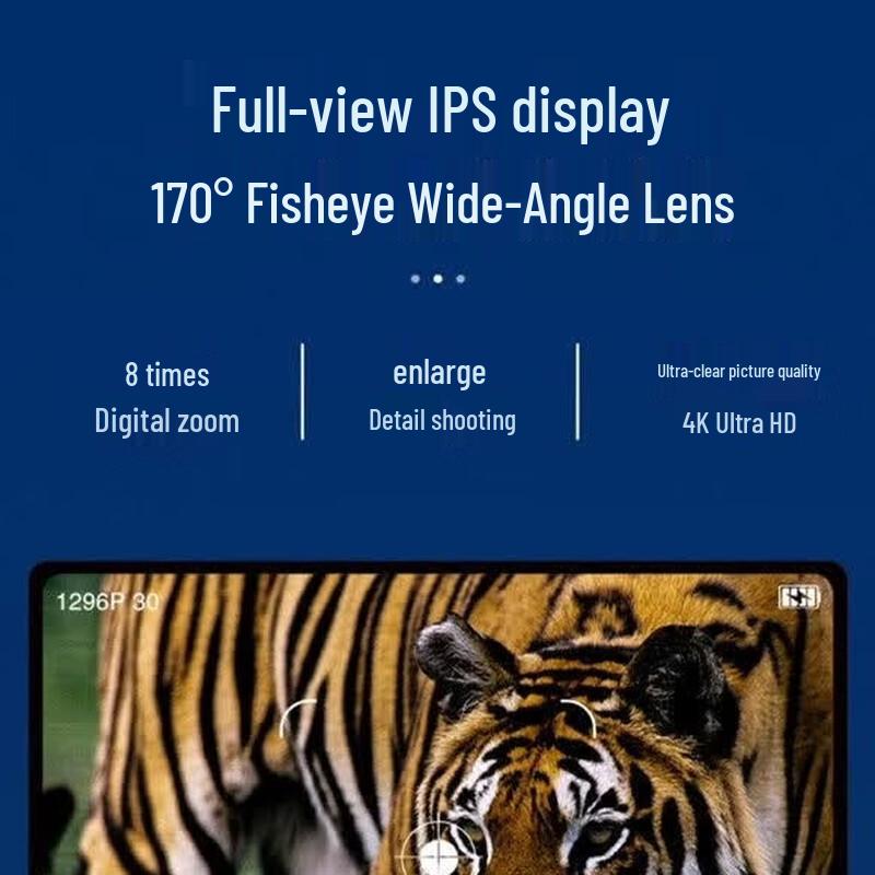 Jingyun DSJ-F5 4K Body Camera (CN version)