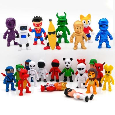 @@Stumbless Guy Kawaii Anime Actionfiguren 224 Stück PVC Cartoon Modellpuppen Spielcharakterkarten Kinder Geburtstags-Sammlung Geschenke