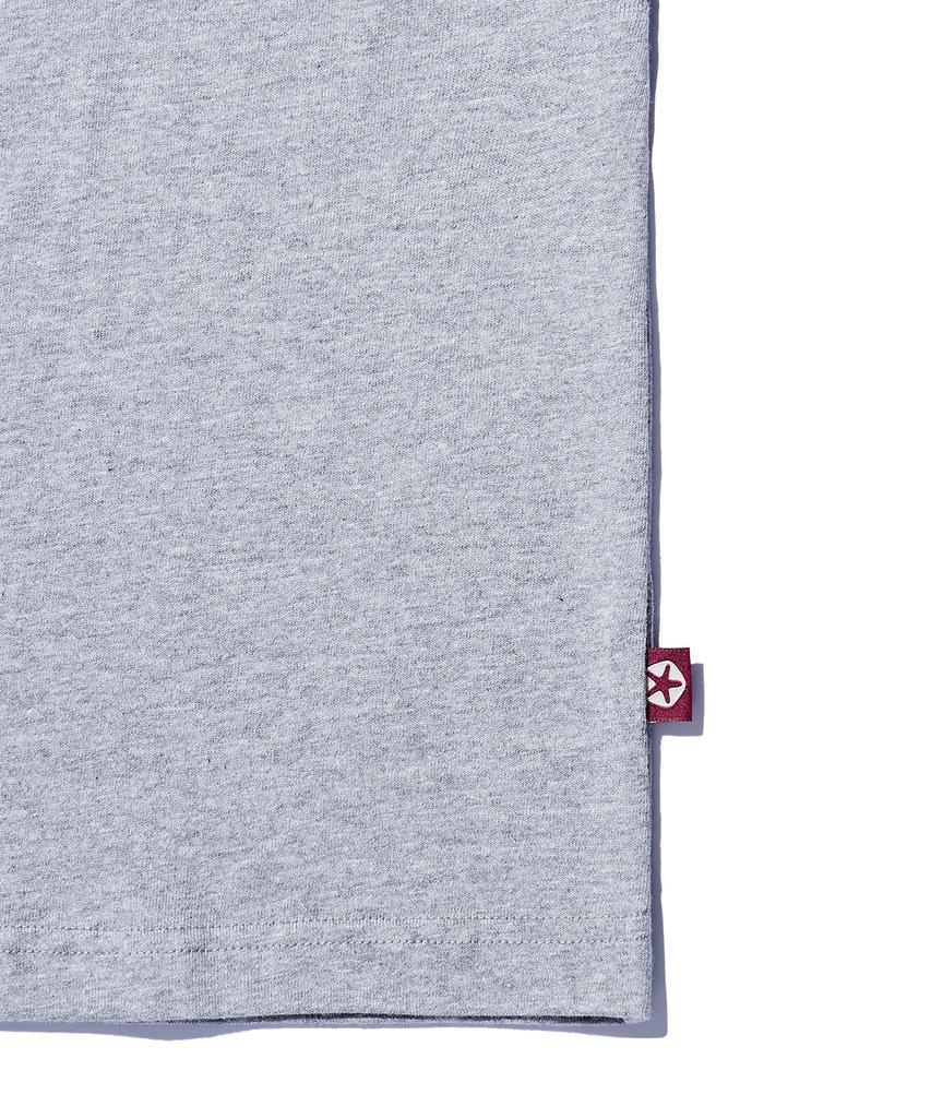 DISCUS ATHLETIC 2026 Pentaport Logo T-Shirt Melange Grey