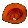 HERMES Bucket hat acetate hat Orange acetate Women Used