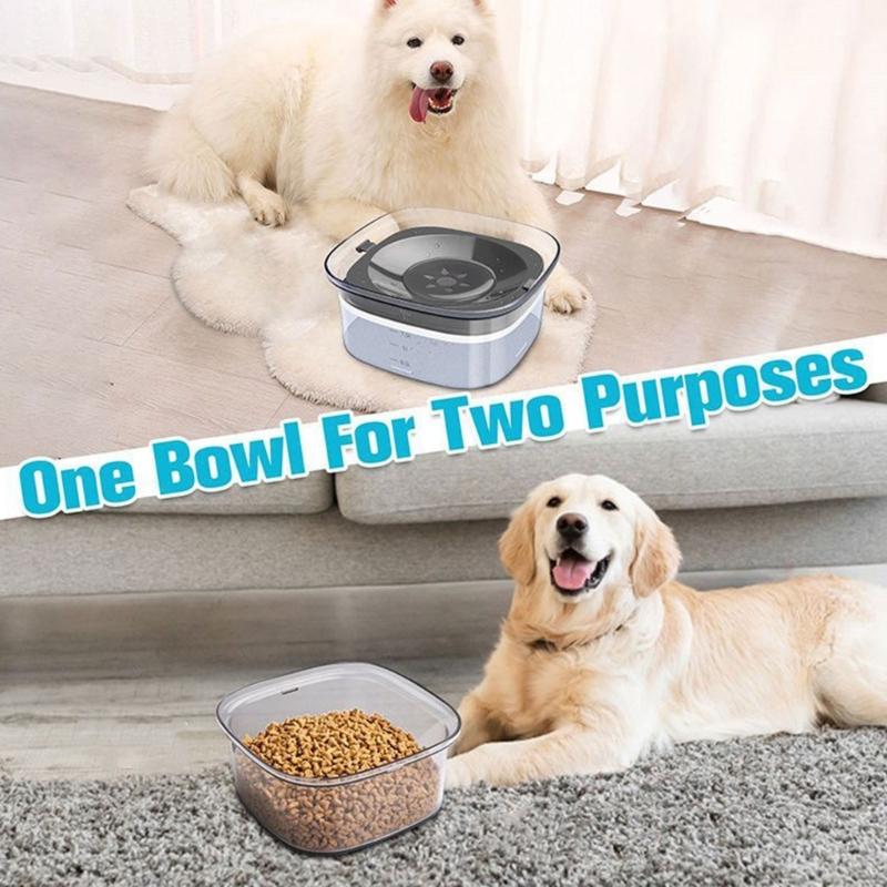 Puppy Water Dispenser Water Bowls Non-Slip Dog Dish Pet Drinking Bowls for Small Medium Dogs Floating Disc