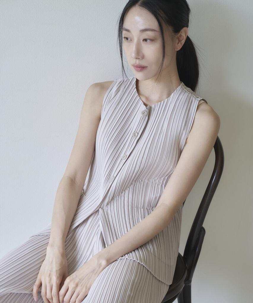 Eima Leaf Pleats Set_3Color