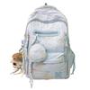 Schoolbag Schoolbag Female High School Student Class Commuter Bag Trendy Cool Ins Backpack Junior High School Girl Cute Travel Shoulders