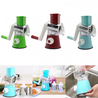 New Household Kitchen Hand Vegetable Cutter Multi-function Hand Drum Potato Machine