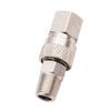 1/8 NPT High Pressure Stainless Steel Quick Disconnect Quick Coupler Socket Filling Charging Adapter Male Thread