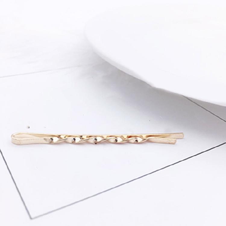 Einzigartige Glitzernde Goldene Haarnadel Kleine Haarspange Haarklammern Haarspangen Haarschmuck Haarschmuck