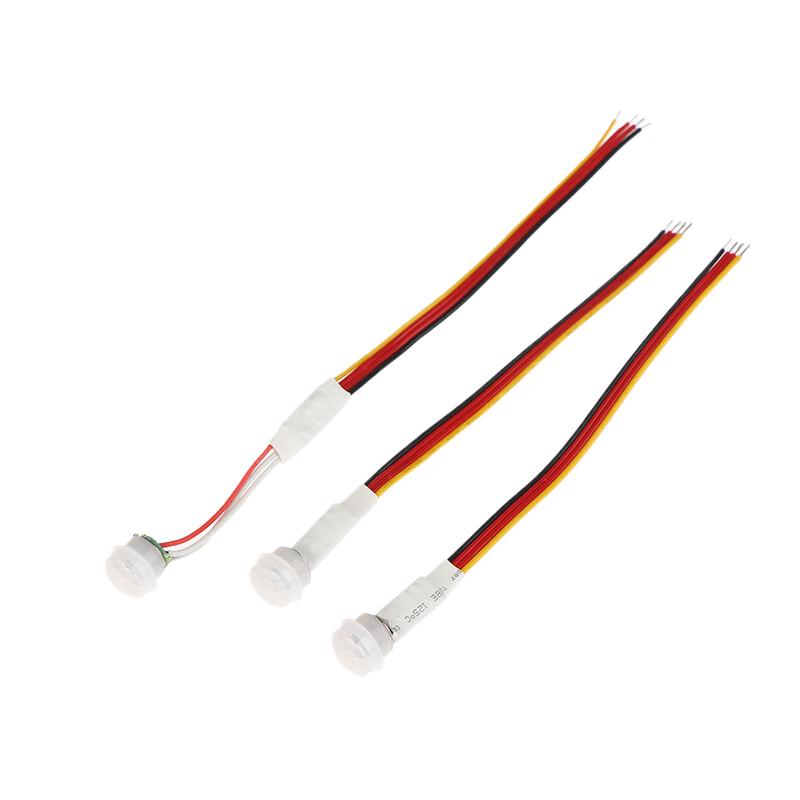 1/2/3 Stück DC3-24V PIR Bewegungssensor Auto Ein/Aus LED Infrarot Körpererkennung Für Schrank Kleiderschrank Treppen Flur