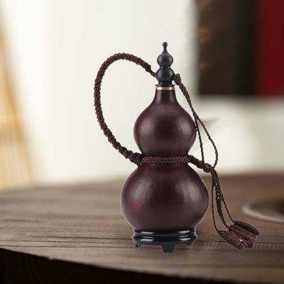 Gourd Bottle Flagon Portable Water Cup Decorative Drink Holder for Living Room