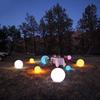 12-25cm LED Luminous Ball Lamp RGB Charging Remote Control Outdoor Waterproof Decorative Atmosphere Lamp Courtyard Lawn Lamp Hot