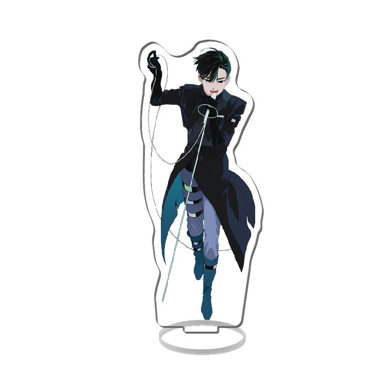 Alien Stage Anime Acryl-Ständer Modellplatte Dekoration Schreibtischfigur Display Geschenk für Freunde Spielbezogene Produkte Schmuck Souvenir