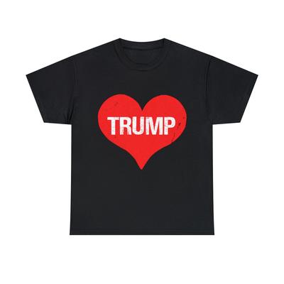 Trump Is Love Graphic Tee Shirt, S-5XL