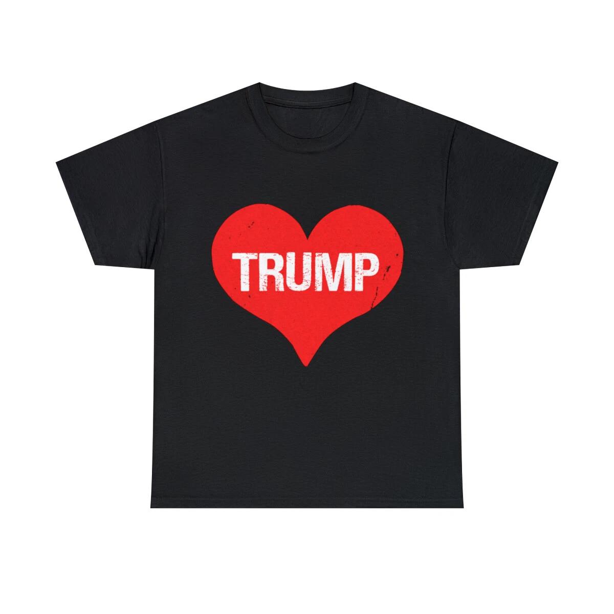 Trump Is Love Graphic Tee Shirt, S-5XL L