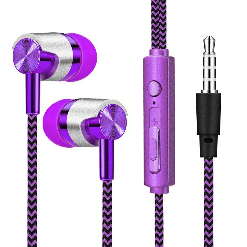 In Ear Design Ergonomic Noise Cancelling Wired In Ear Headphones