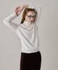 Jun Jun Space New Logo Basic Turtleneck T-Shirt_White