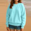 Fall Vacation Graphic Sweatshirt Womens Crewneck Pullover Long Sleeve Drop Shoulder