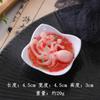 Mini Simulation Dish Plate Magnetic Refrigerator Sticker Creative Stir-Fried Fish Ball Pig Foot Chinese Style Sample 5pc/lot