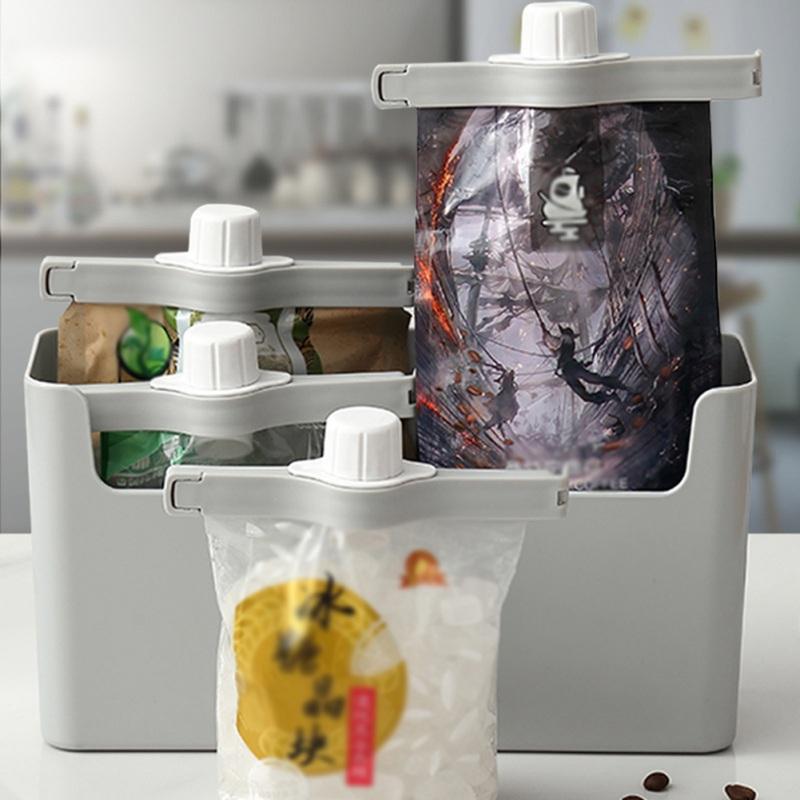 Food Bag Sealed Hairpin Home Milk Powder Snack Moisture Sealing Sandwich Plastic Bag Dust-proof Seal Fabric