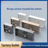 Type 86 Surface Mount PVC Junction Box for Concealed Wiring