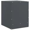 Nightstands 2 Pcs Anthracite 34.5 X 39 X 44 Cm Steel