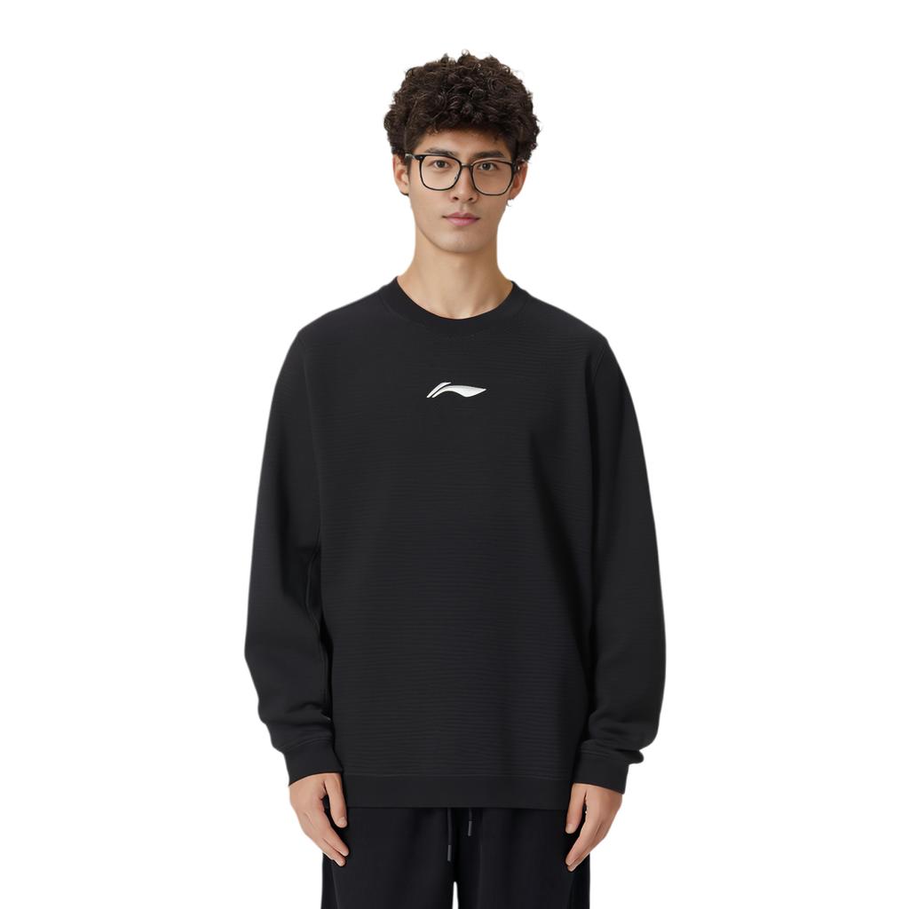 Li Ning Fitness Series Sweatshirt Men's Black AWDT167-2