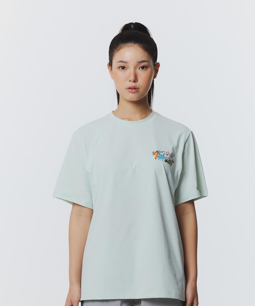 Bigteo Hide&Friends Badminton Unisex Oversized T-Shirt (Vt26Ato210U)