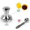 RECAPS Stainless Steel Coffee Press Hammer for Dolce Gusto Espresso Capsules (41.8mm)