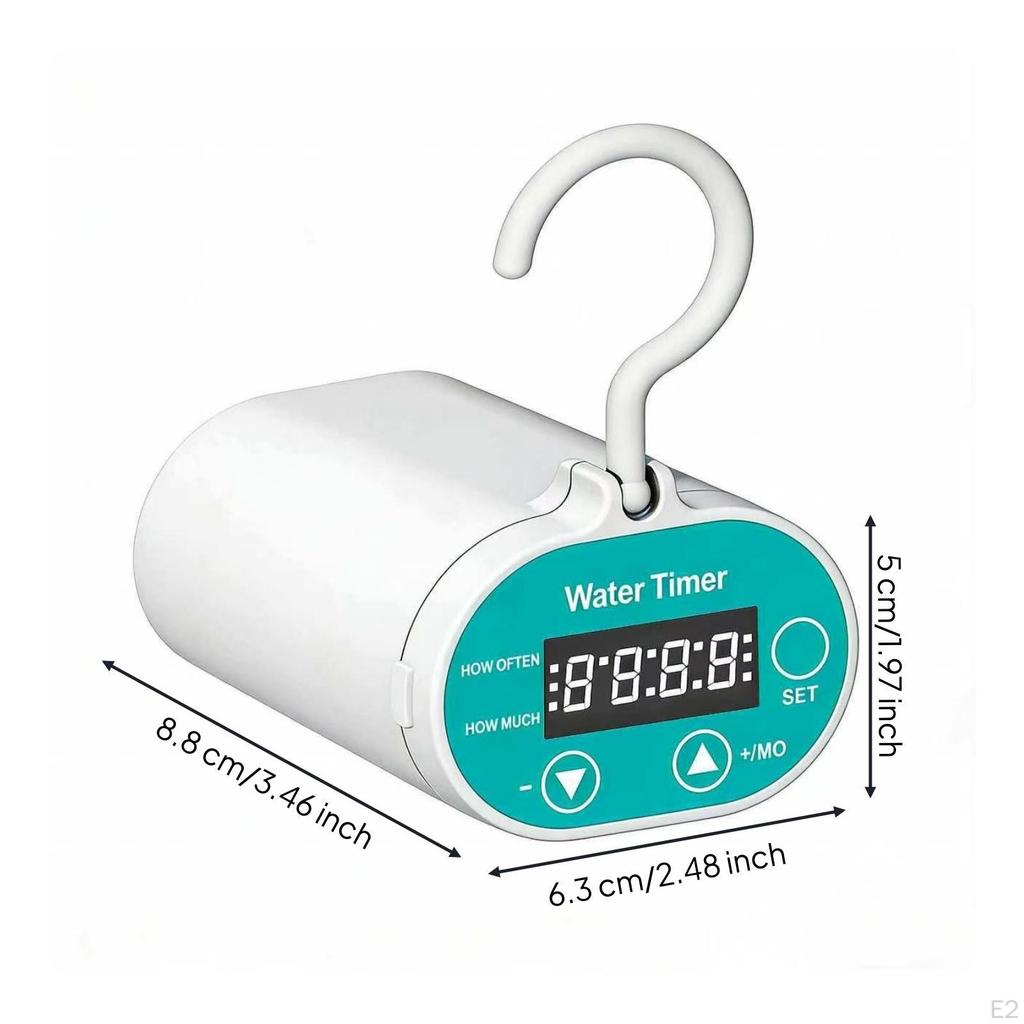 Electronic Water Timer Automatic Watering with Hanger Digital Irrigation Controller for