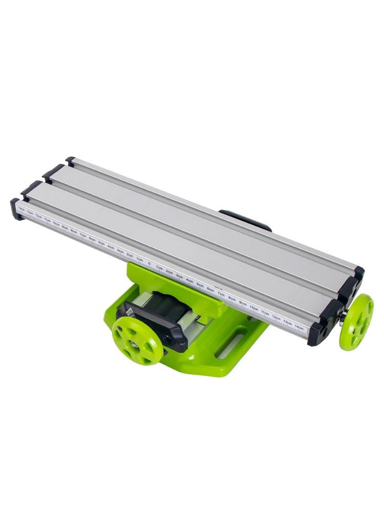 Mini Bench Drill Milling Machine with Cross Worktable and Slide for Precision Drilling