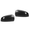 Seitenspiegelkappenabdeckung Unlackiert Schwarz UV-Schutz Kratzfest Seite Rückspiegelkappe