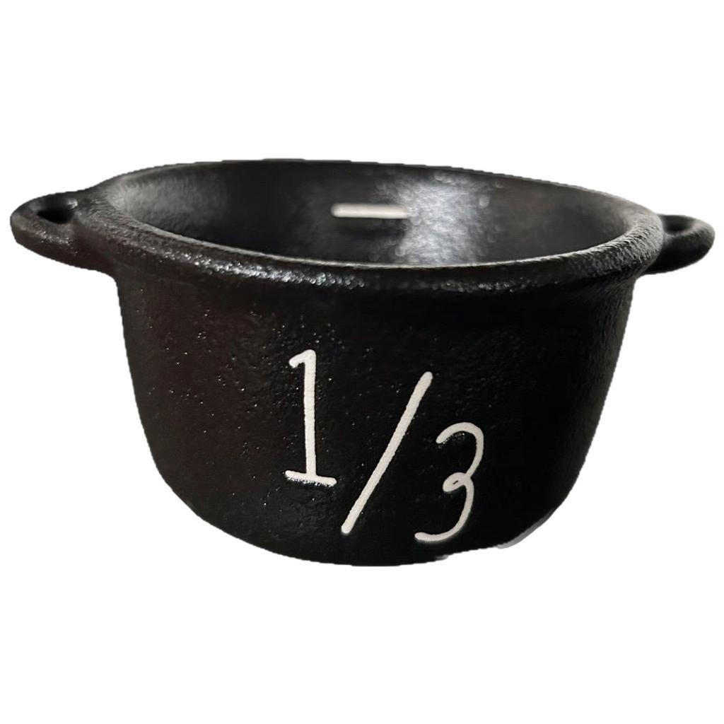 Enchanting Witch Cauldron Measuring Cups Set Halloween Kitchen Baking Tools For Party Decorations And Spooky Gift Giving