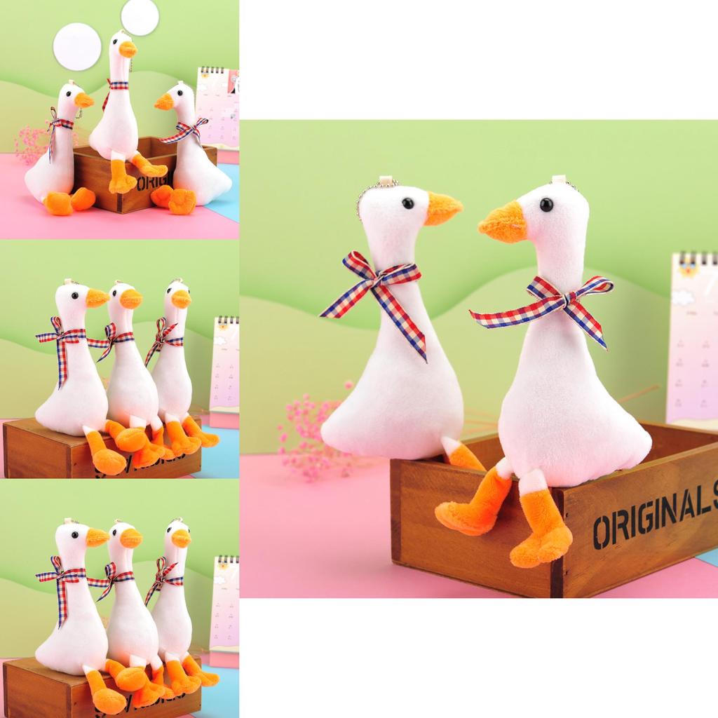 Adorable Duck Plush Keychain Soft Mini Plush Toy Perfect For Kids And Adults